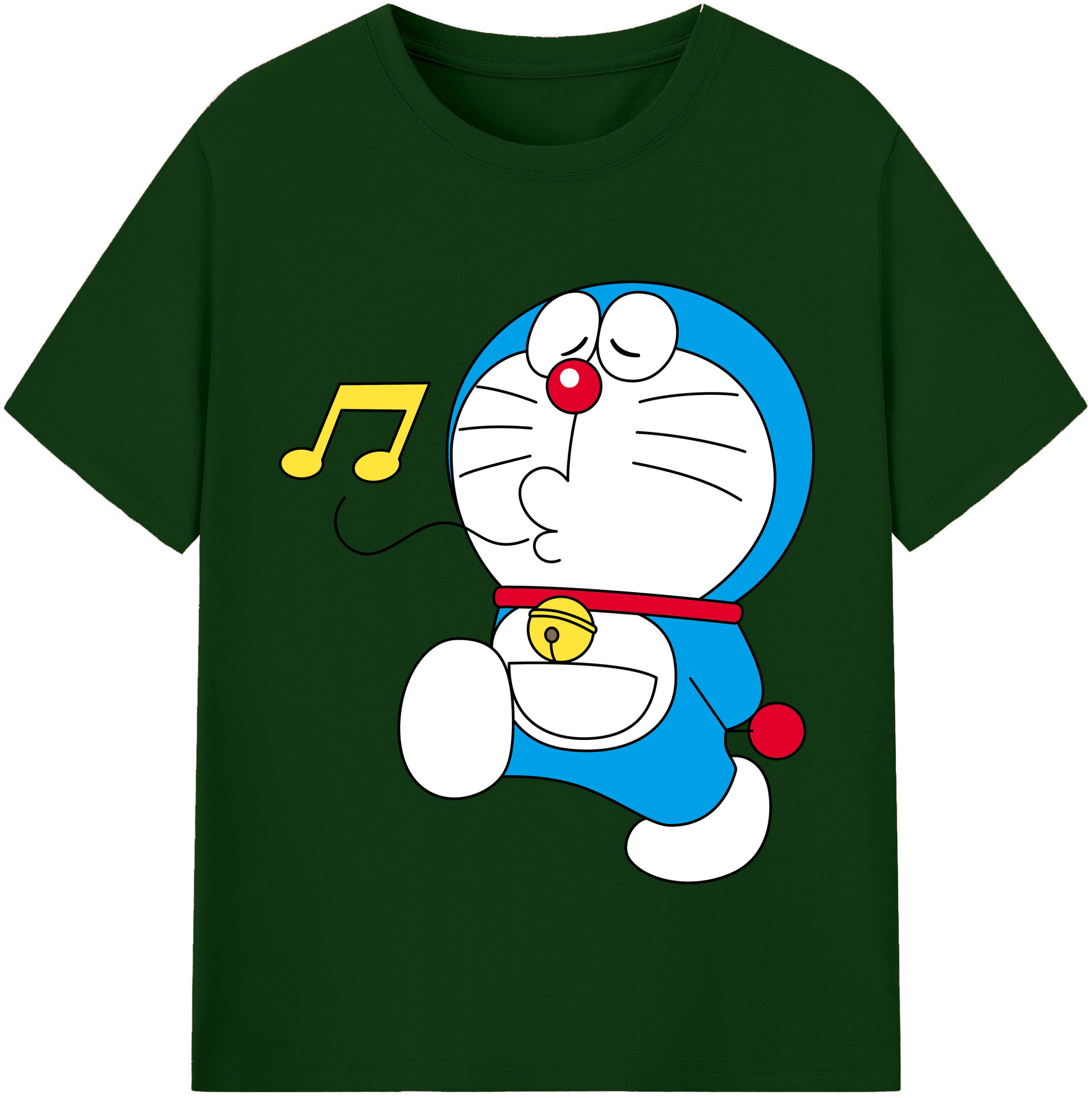 （画像用） ドラえもん Doraemon 綿100％半袖Tシャツ（フロントプリント）
